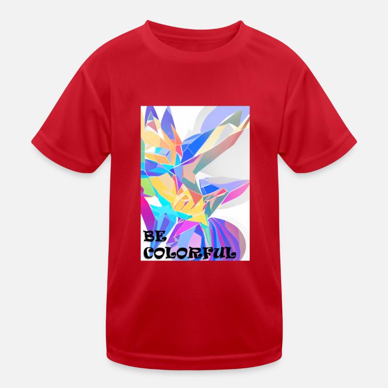 Be Colorful Kids Functional T-Shirt