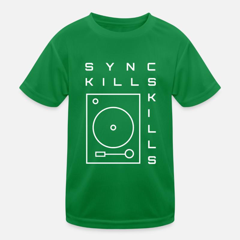 Sync kills skills T-shirt sport Enfant