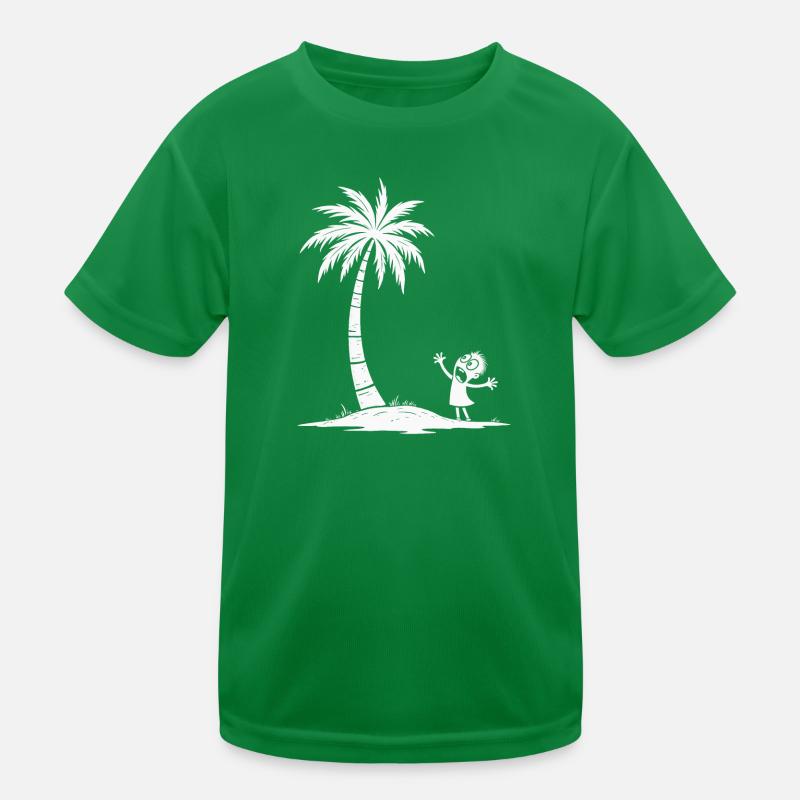 Insel Kinder Funktions-T-Shirt