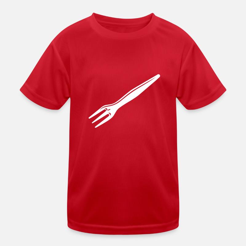 Fourche à puce classique de conception T-shirt sport Enfant