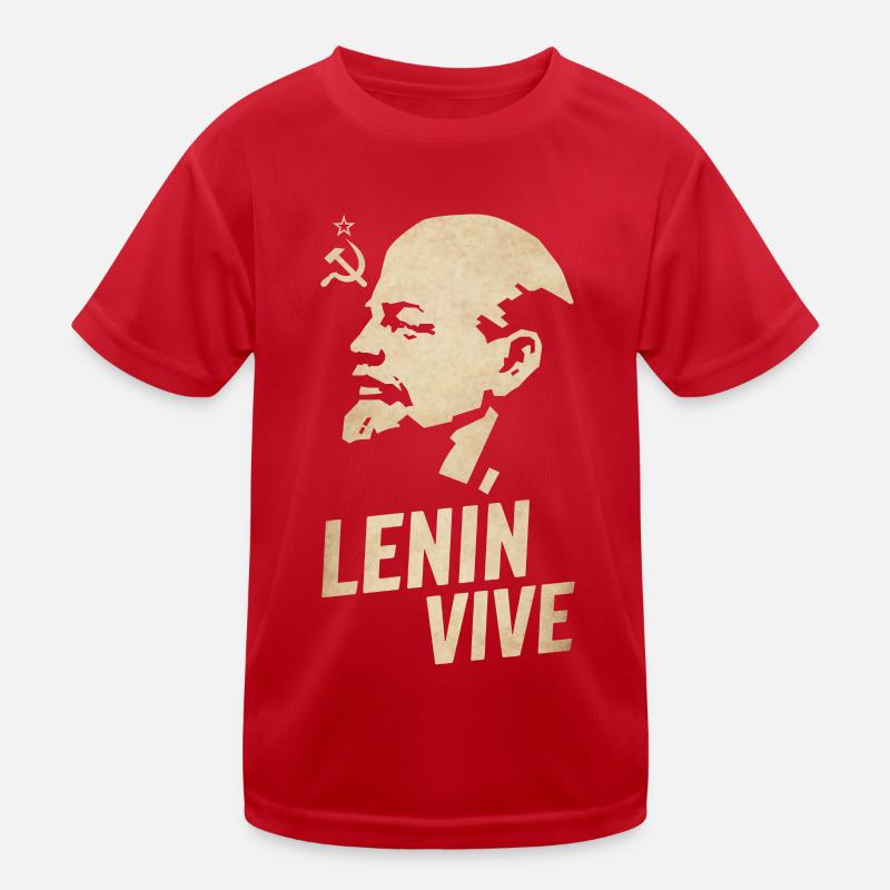 Lenin lebt Kinder Funktions-T-Shirt