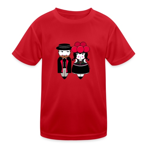 Schwarzwaldpaar - Kinder Funktions-T-Shirt