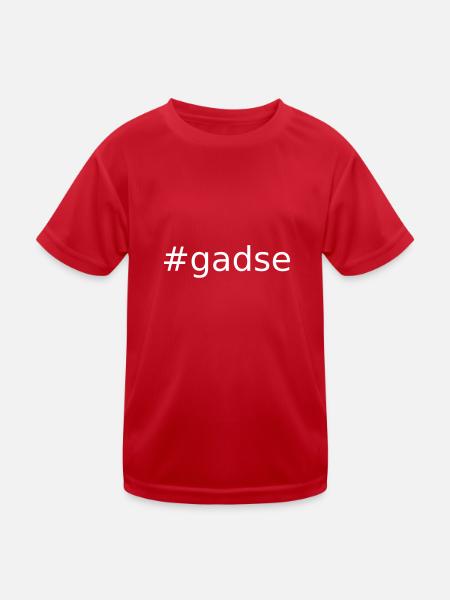 #gadse - Kinder Funktions-T-Shirt - Rot