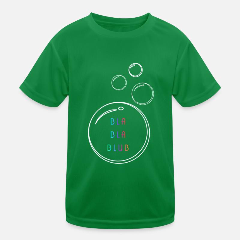 Bla bla blub Kids Functional T-Shirt
