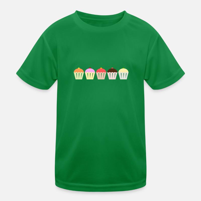 Cupcakes T-shirt sport Enfant