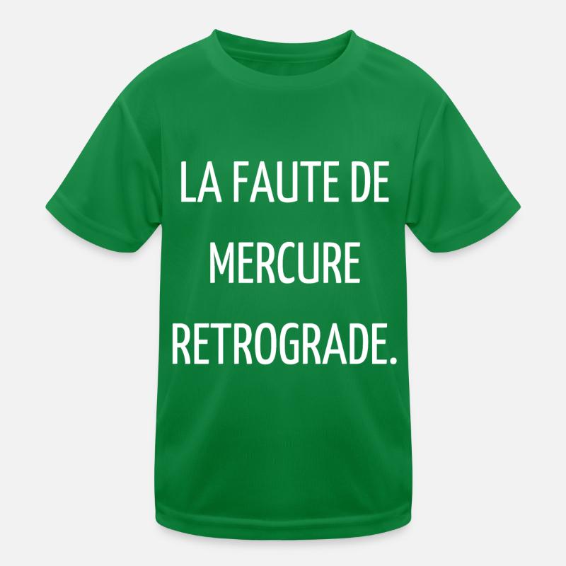 Mercure retrograde T-shirt sport Enfant