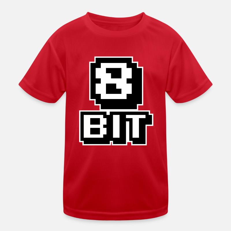 8-Bit-Computer Kinder Funktions-T-Shirt