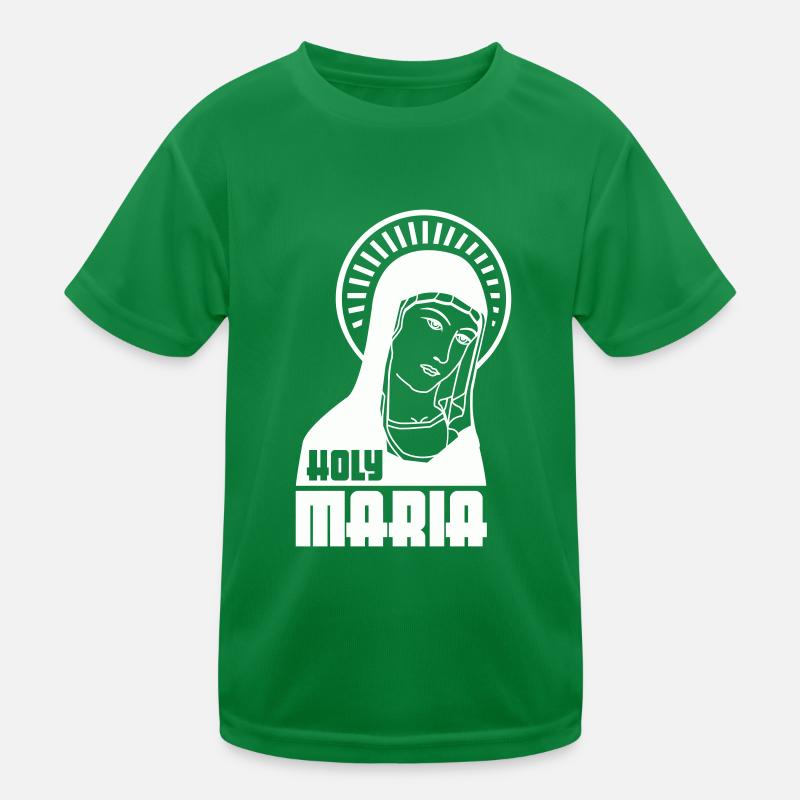 Holy Maria Kinder Funktions-T-Shirt