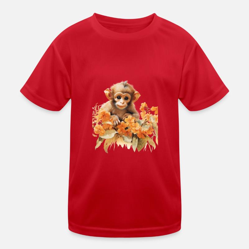 Kleiner Dschungelträumer Kinder Funktions-T-Shirt