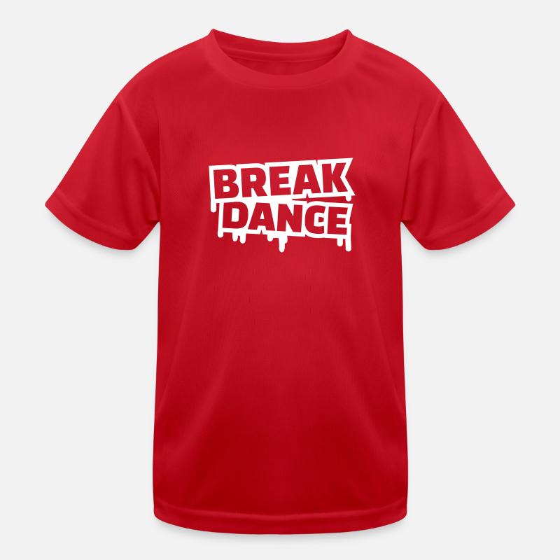 Breakdance Kinder Funktions-T-Shirt