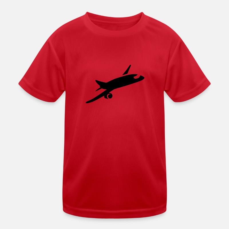 Airplane Kids Functional T-Shirt