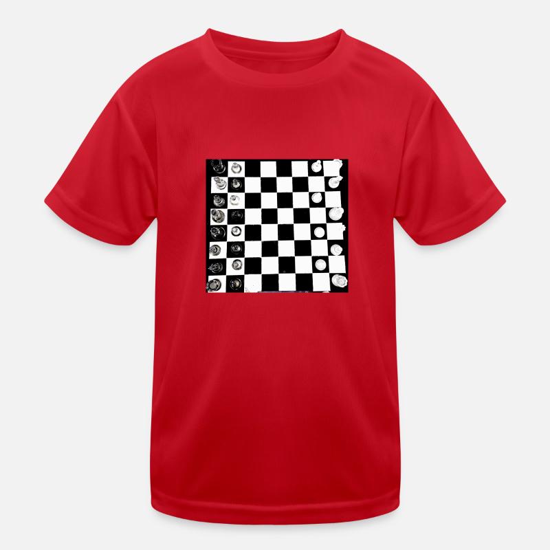 Échecs, Échiquier, Jeu d’échecs T-shirt sport Enfant