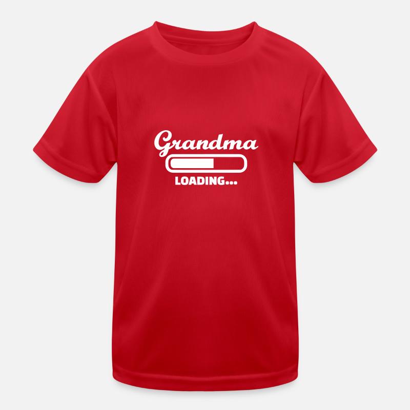 Oma Kinder Funktions-T-Shirt