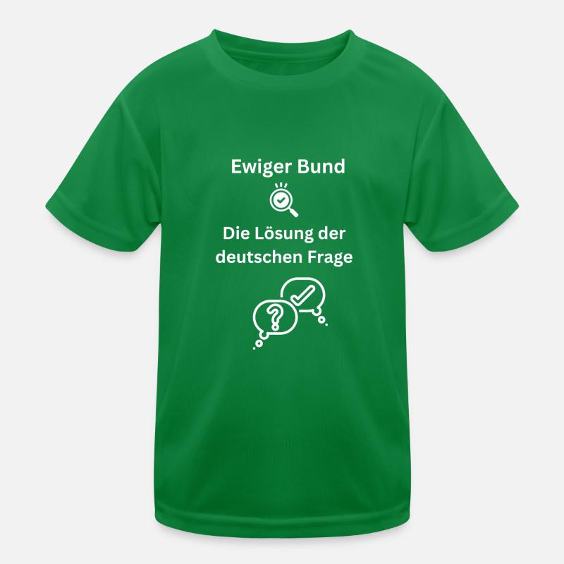 Design mit Ewigen Bund Kinder Funktions-T-Shirt