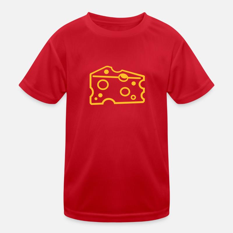 Cheese Kids Functional T-Shirt