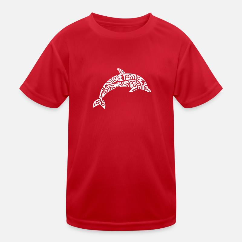 Delfin Kinder Funktions-T-Shirt