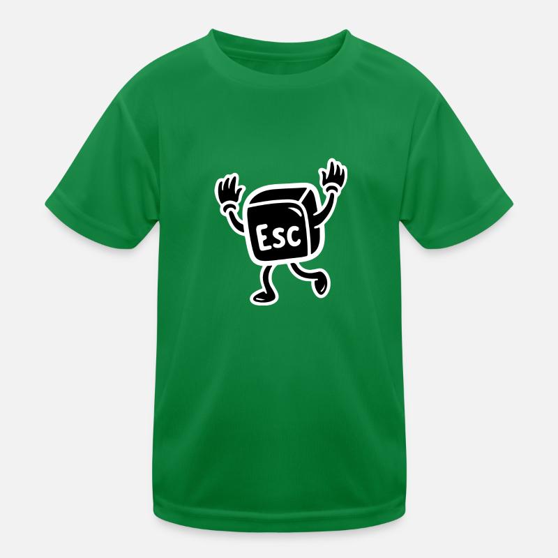 Échapper à nerd T-shirt sport Enfant