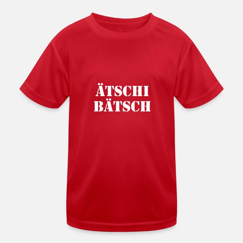 Eschi Bätsch Schadenfreude ridicule derision Kids Functional T-Shirt