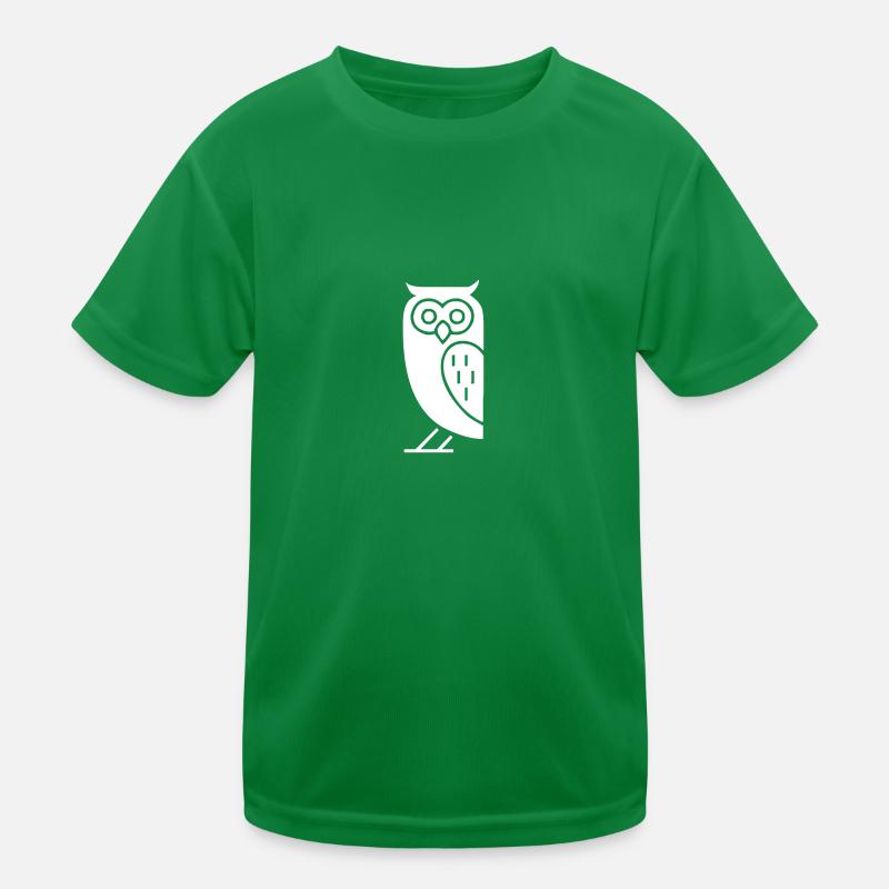owl comic Kids Functional T-Shirt