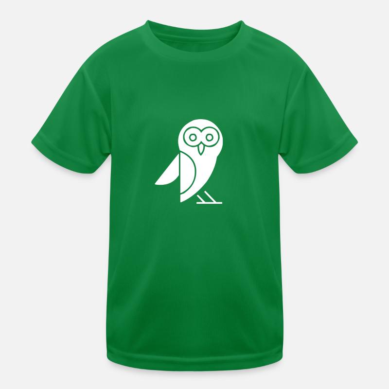 Eule Kinder Funktions-T-Shirt