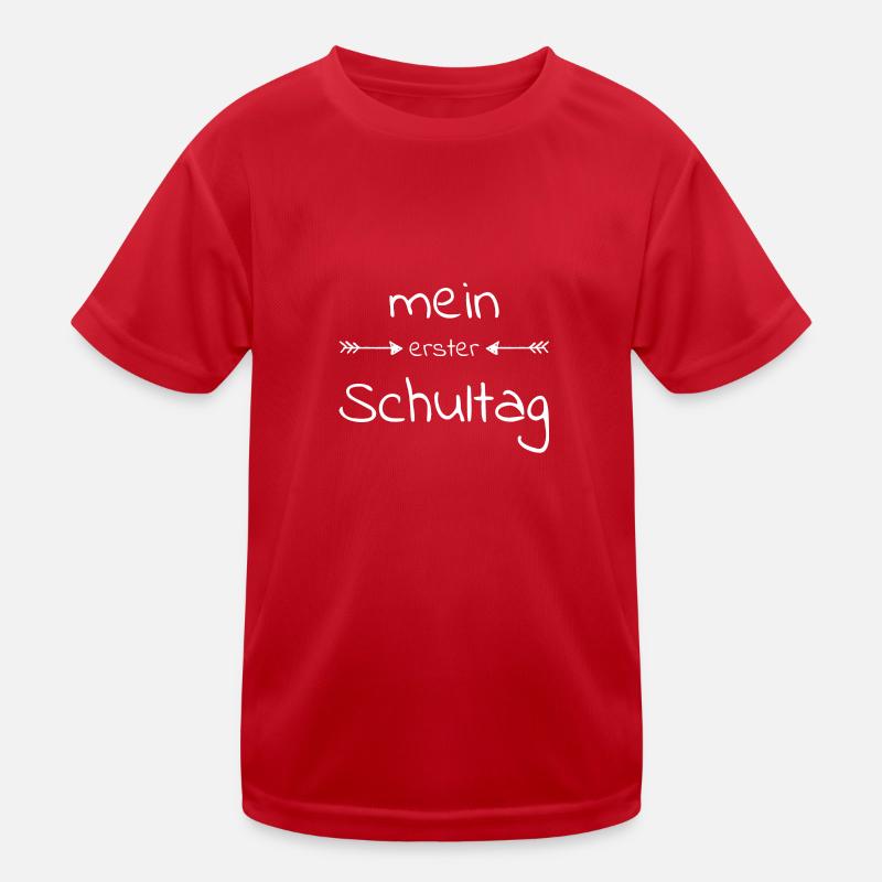 erster Schultag Kinder Funktions-T-Shirt