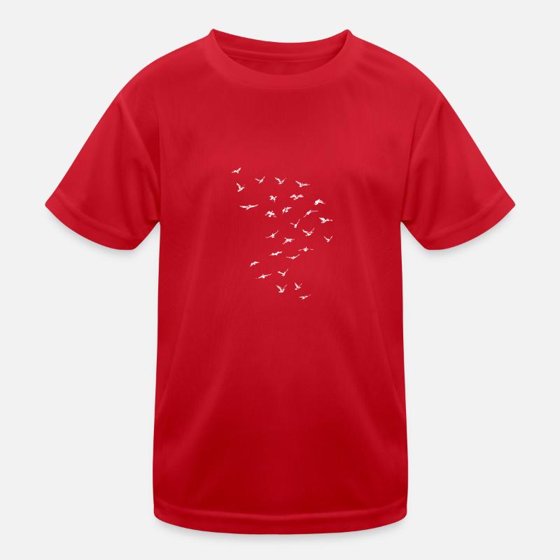 Vogel Kinder Funktions-T-Shirt
