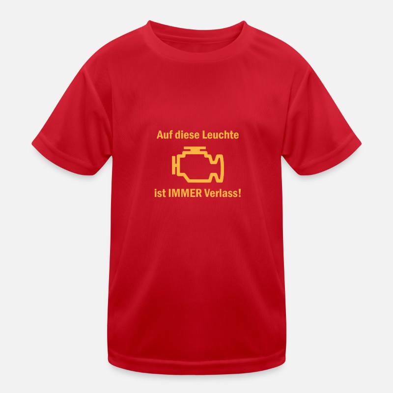 Check engine light Kids Functional T-Shirt