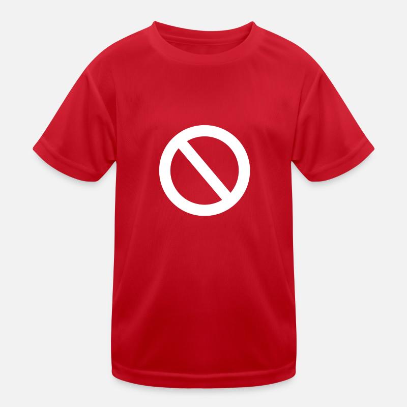 No! Kids Functional T-Shirt