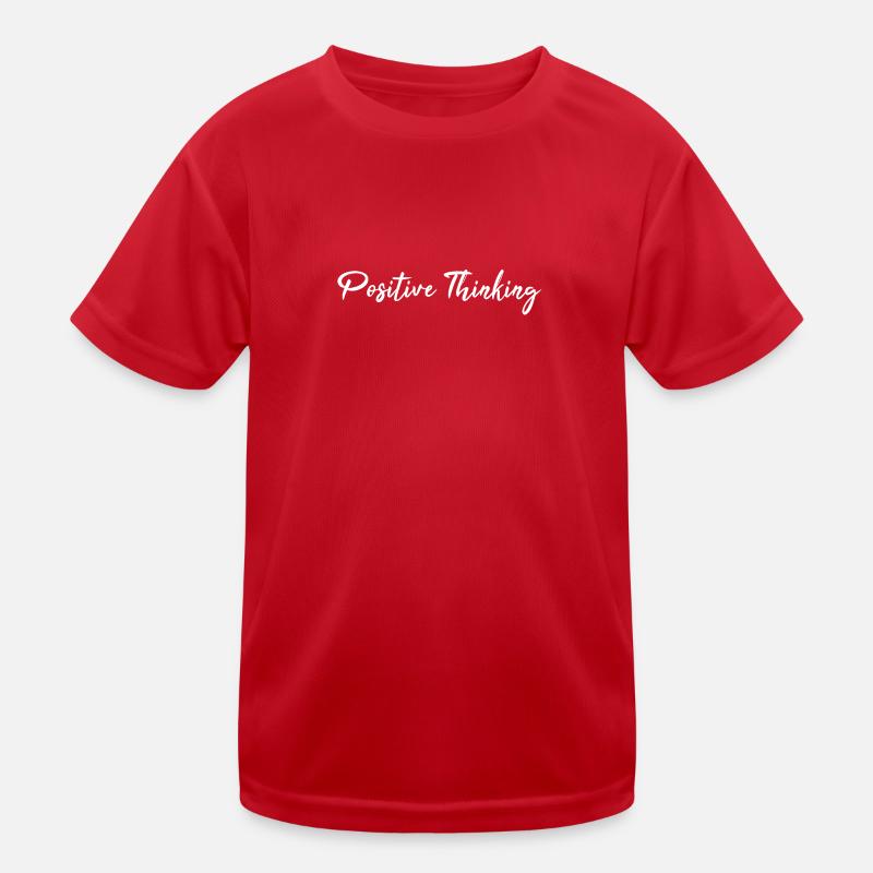 Thinking positively Kids Functional T-Shirt