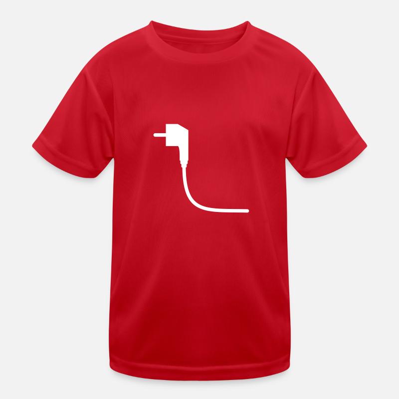 Plug and socket carnival costume Kids Functional T-Shirt