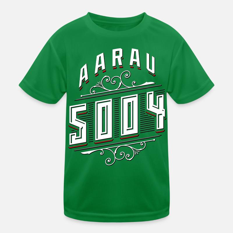 Aarau 5004 - Gemeinde Aarau Aargau Kinder Funktions-T-Shirt