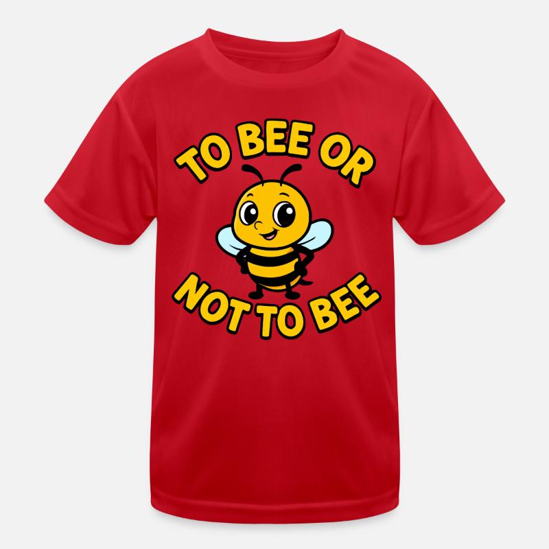 Biene oder nicht Biene Kinder Funktions-T-Shirt