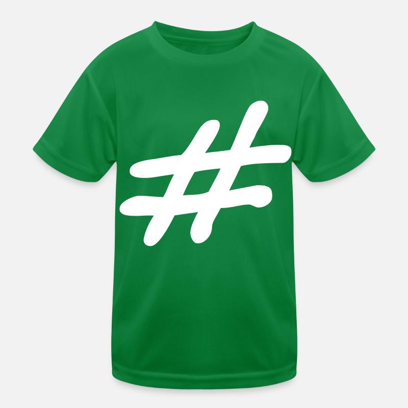 Hashtag T-shirt sport Enfant