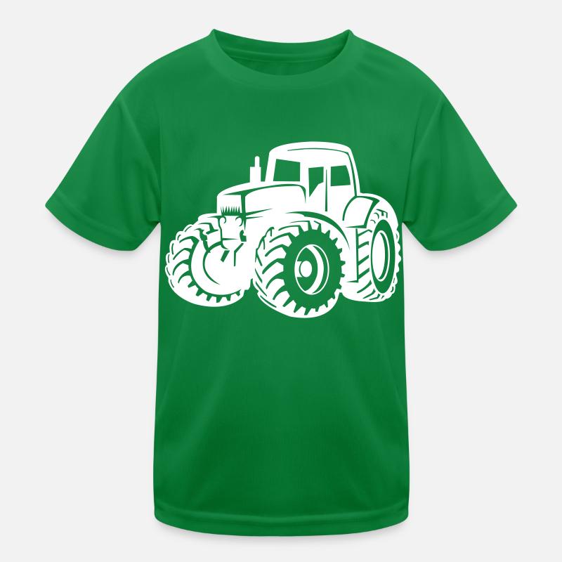 Traktor Kinder Funktions-T-Shirt