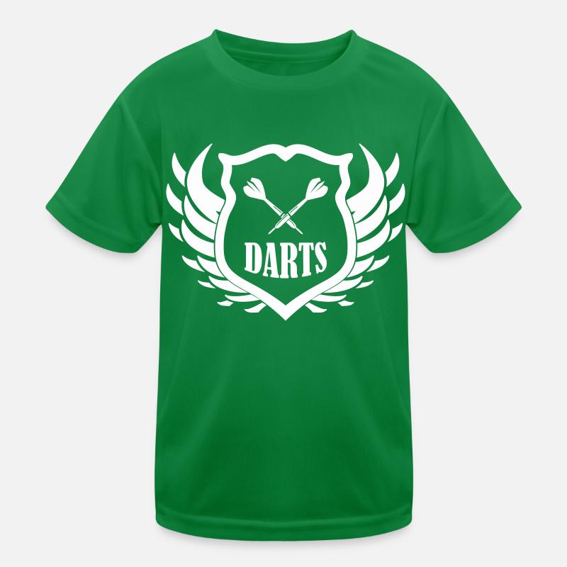 darts shield Kinder Funktions-T-Shirt