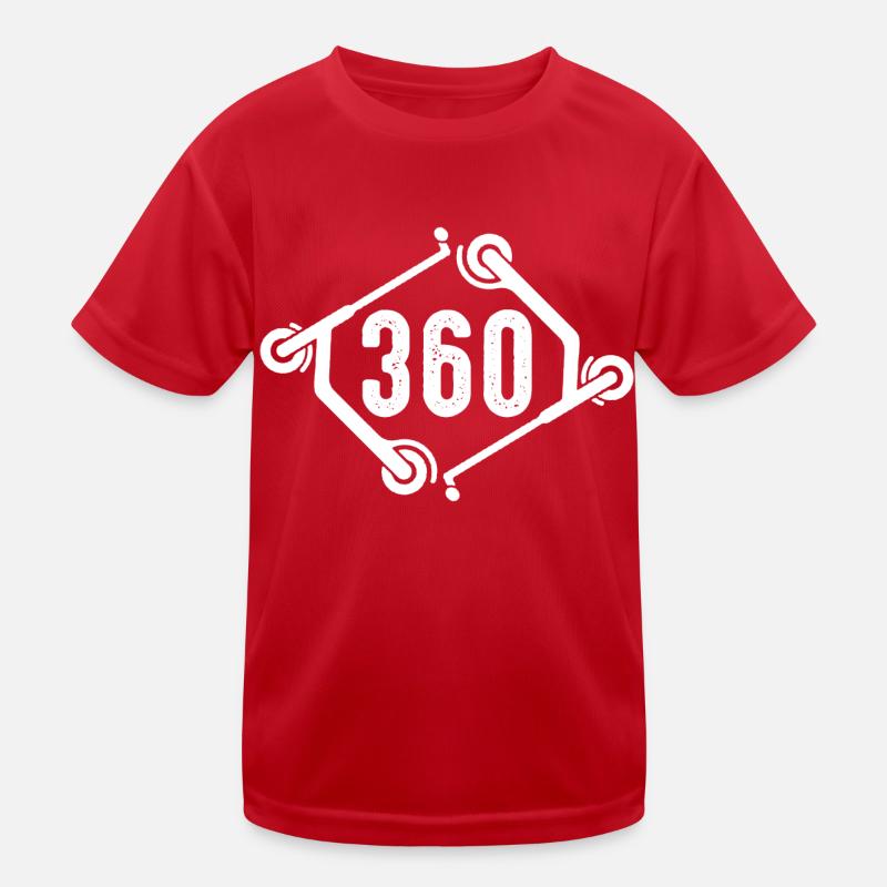 360 Cascadeurs de scooters stunt T-shirt sport Enfant