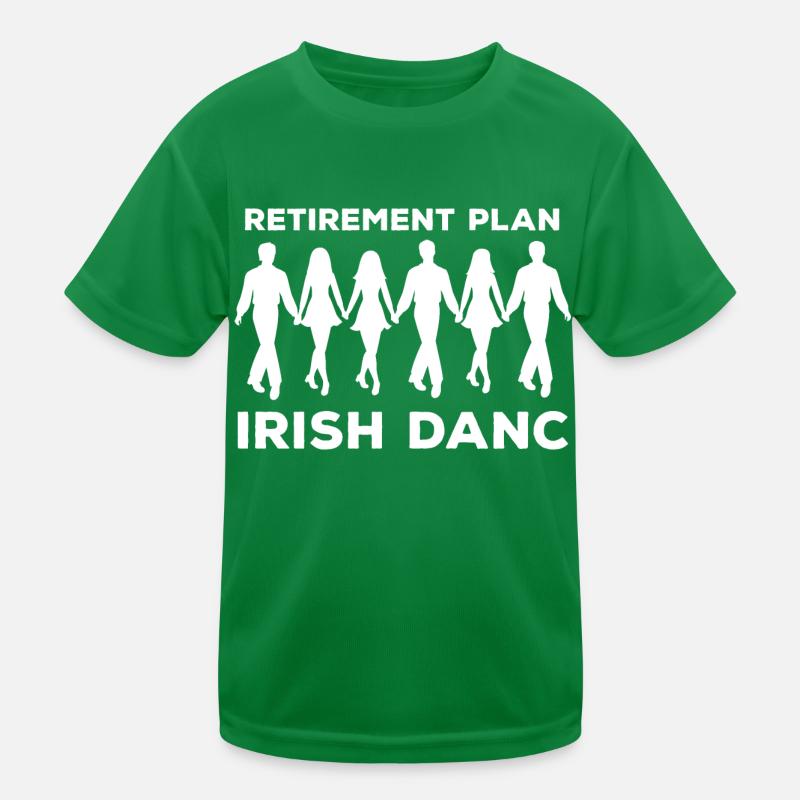 Dancing Dance Music Kids Functional T-Shirt