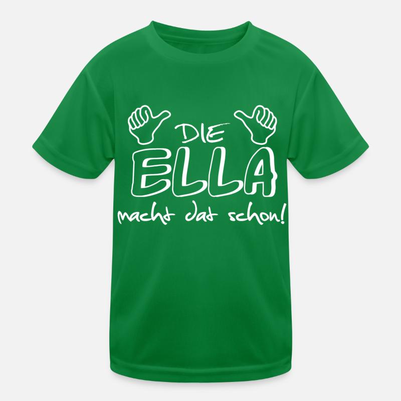 ella Kinder Funktions-T-Shirt