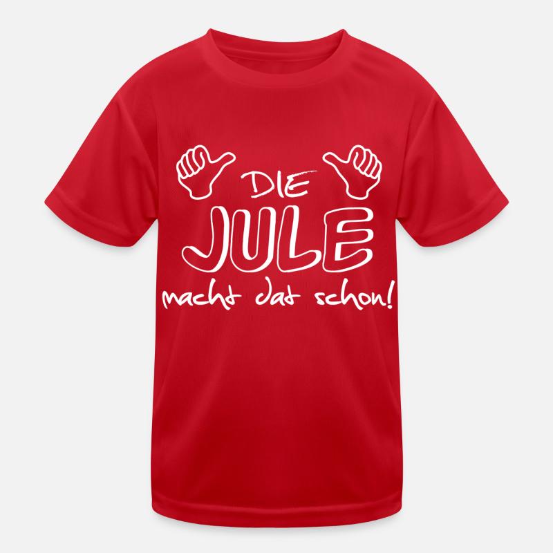 jule Kinder Funktions-T-Shirt