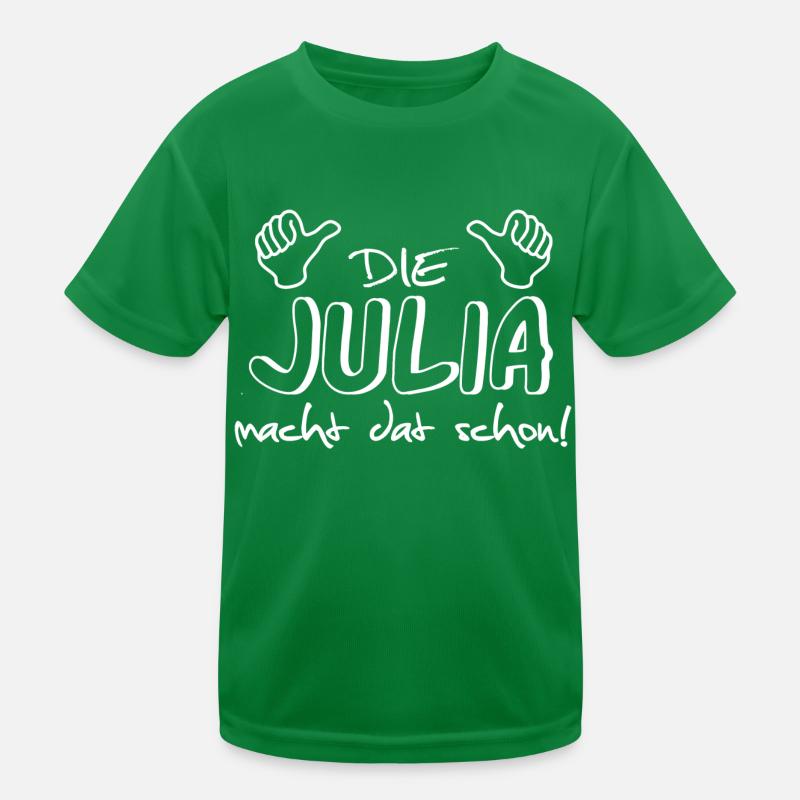 julia Kinder Funktions-T-Shirt
