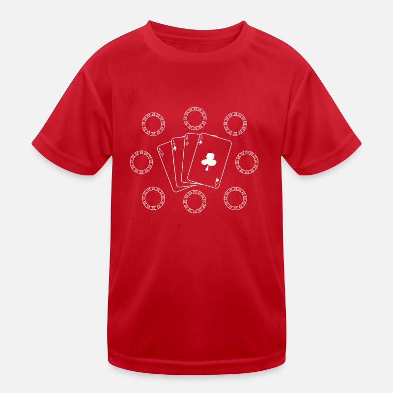 4 aces Kids Functional T-Shirt