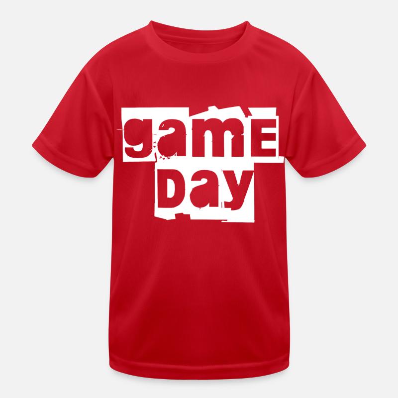 Game DAY Kinder Funktions-T-Shirt
