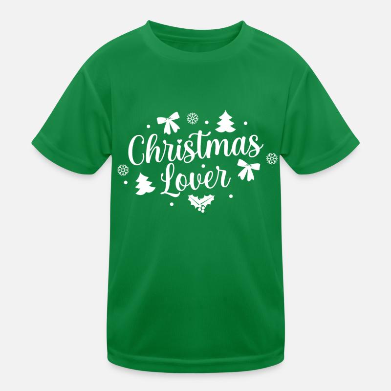 Christmas lover T-shirt sport Enfant