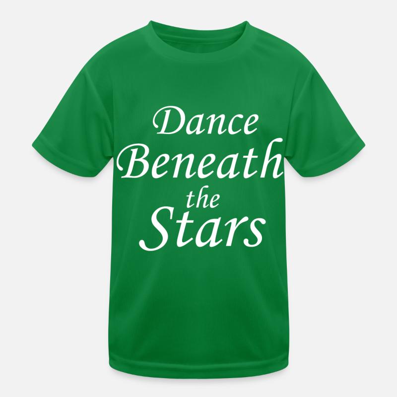 Dancing Dance Music Kids Functional T-Shirt