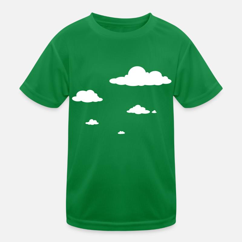 Clouds Kids Functional T-Shirt