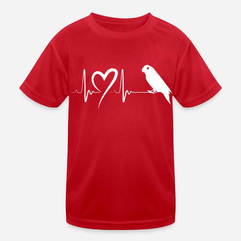 Oiseau perruche perruche perruche T-shirt sport Enfant