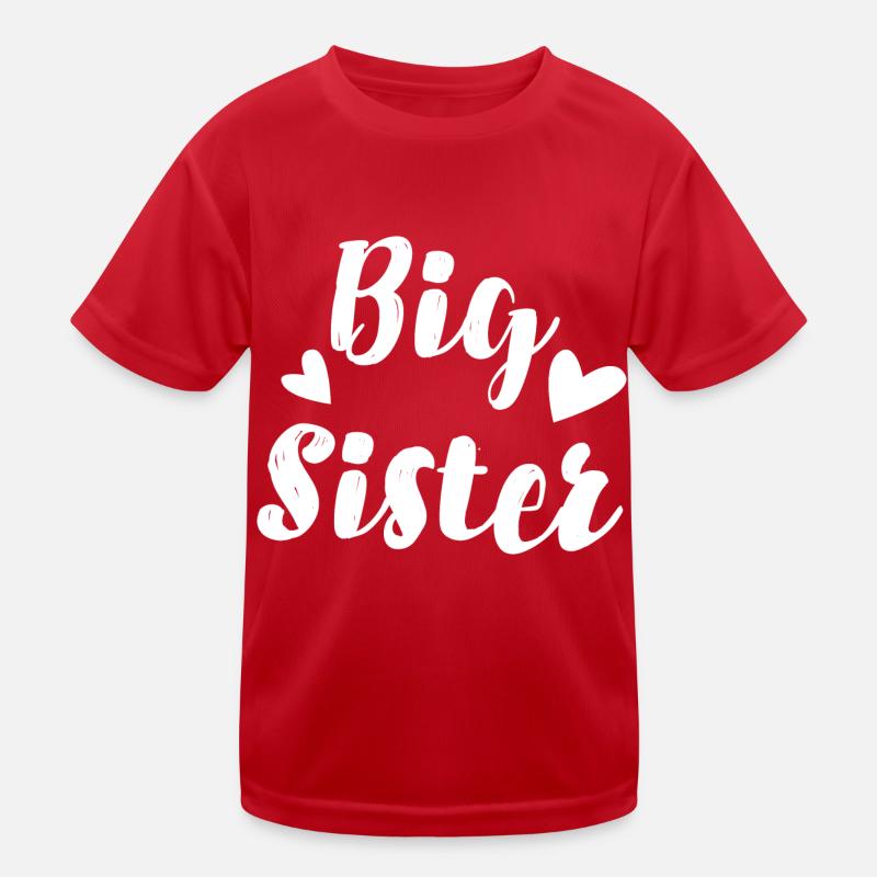 big sister Kids Functional T-Shirt