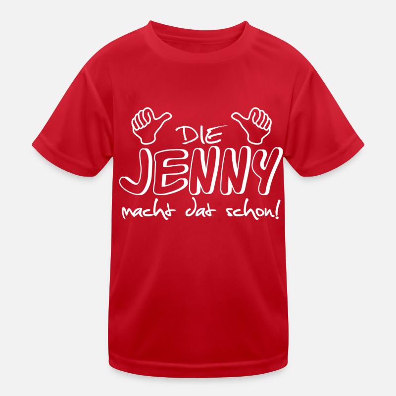 Jenny Kinder Funktions-T-Shirt