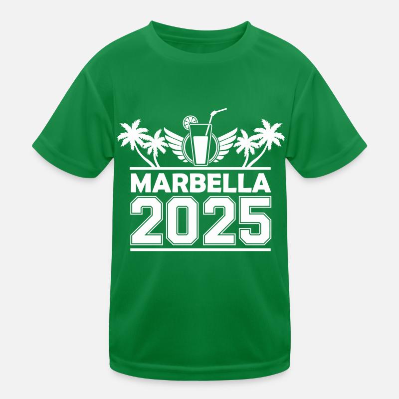 Marbella 2025 Kinder Funktions-T-Shirt