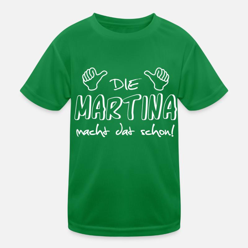 martina Kinder Funktions-T-Shirt